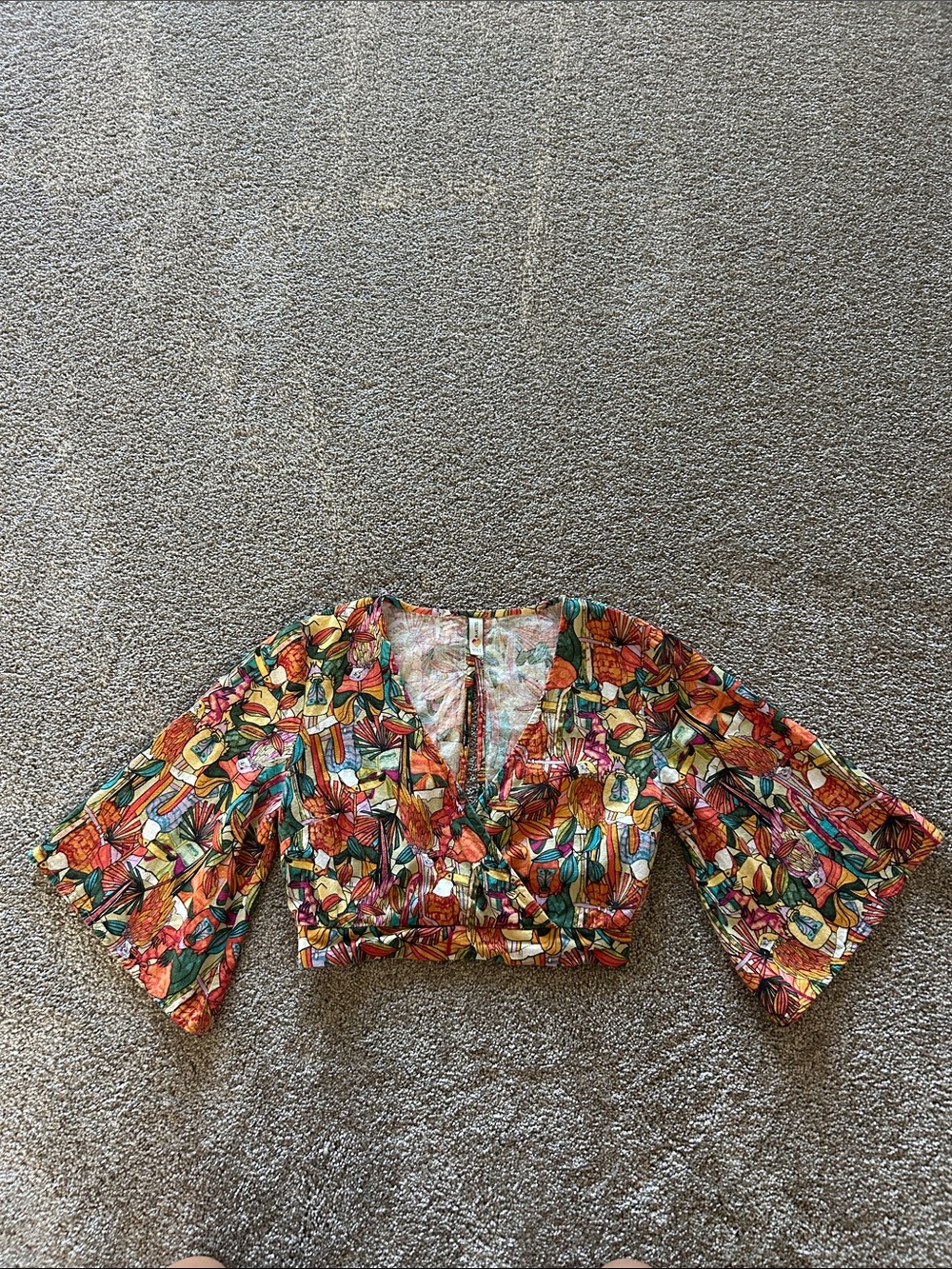 Colorful Crop Top - Women